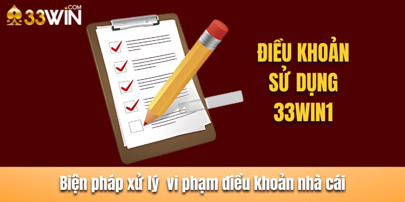 Các biện pháp xử lý khi người chơi vi phạm điều khoản của nhà cái
