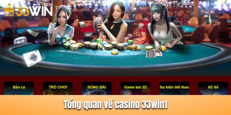 Tổng quan sức hút của casino 33win
