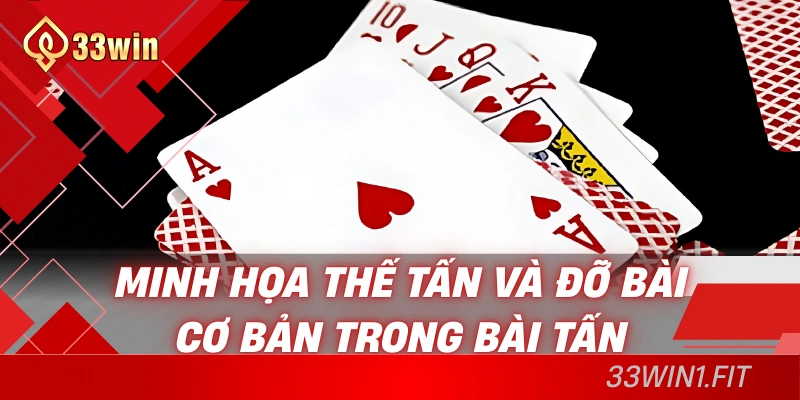 Minh họa thế tấn và đỡ bài cơ bản trong bài tấn