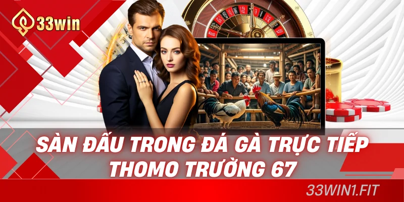 Sàn đấu trong đá gà trực tiếp Thomo trường 67